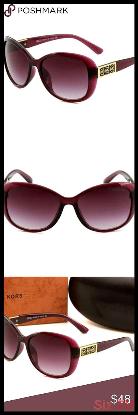 michael kors sunglasses red